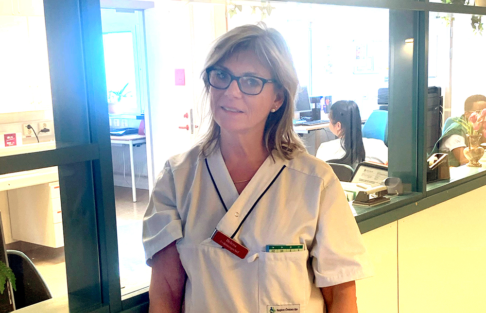 Helena Blomqvist, avdelningschef för Demenssektionen vid Geriatriska kliniken på Örebro universitetssjukhus.