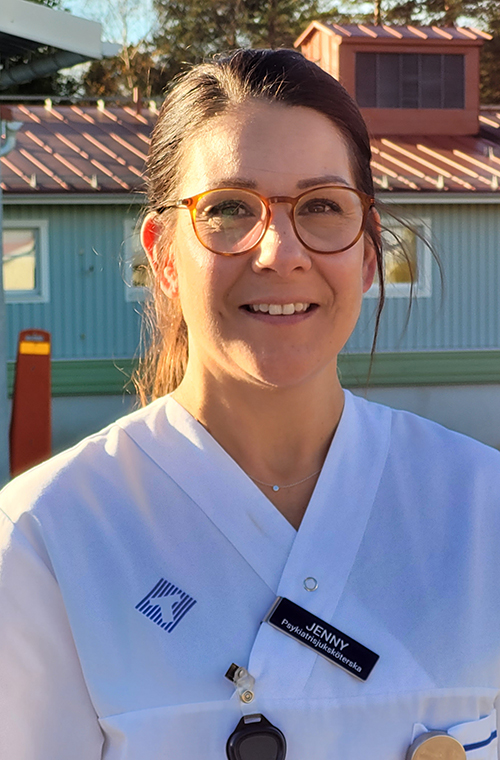 Jenny Nordlander, specialistsjuksköterska och ECT-sjuksköterska.