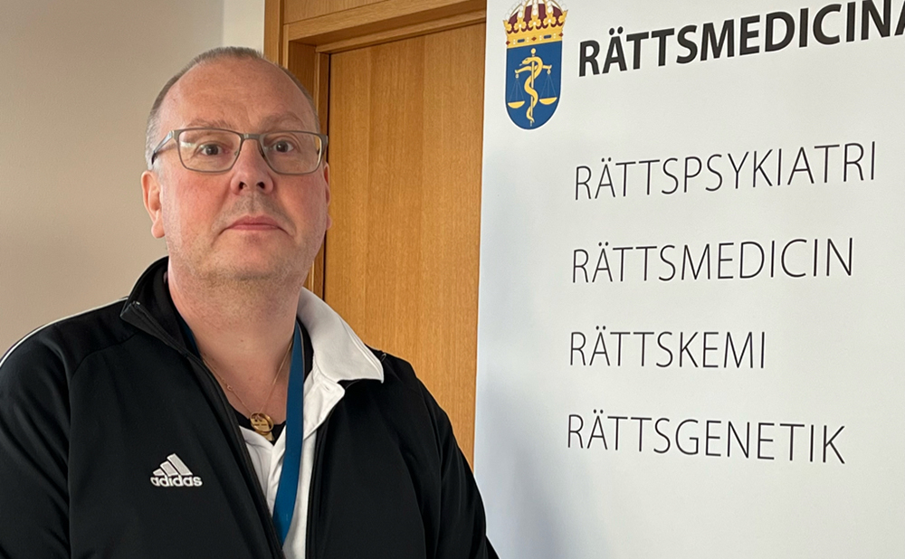 Stefan Fohlheim, biträdande enhetschef på RMV:s rättspsykiatriska enhet i Stockholm.