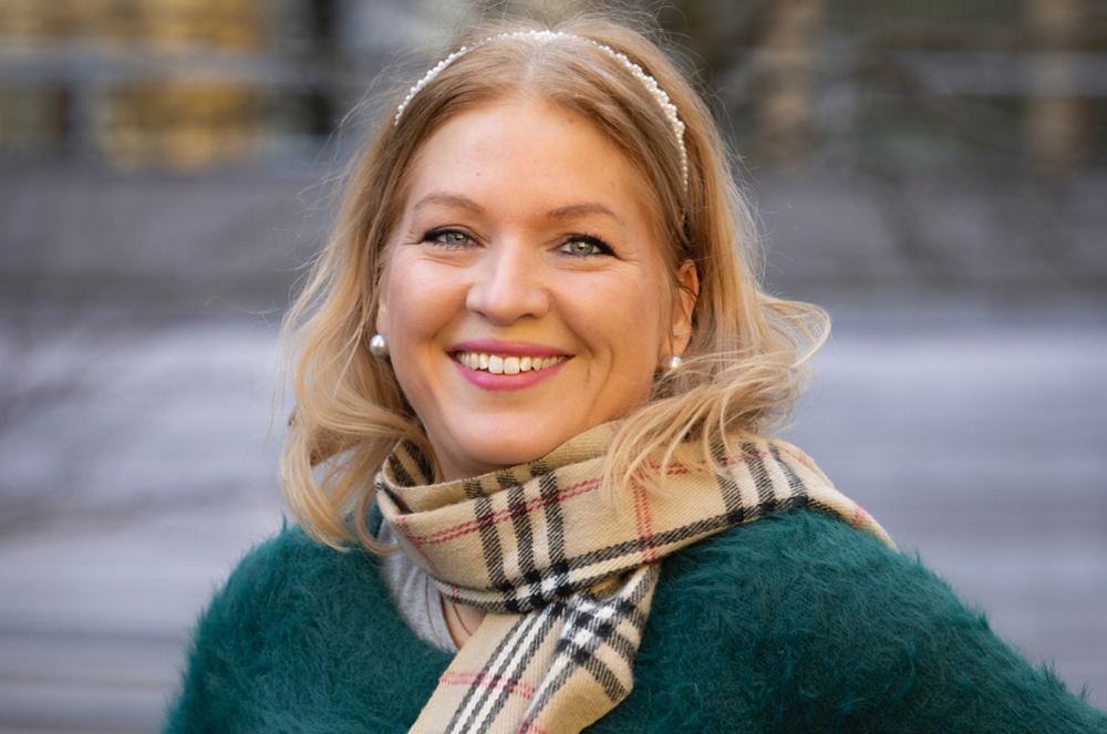 Caroline Persson, årets sjuksköterska i palliativ omvårdnad 2023.