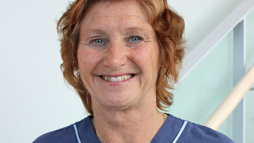 Lena Swedberg, chefsjuksköterska på Södertälje sjukhus.