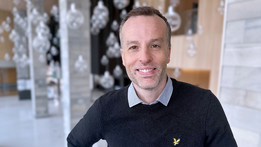 David Sparv, chefsjuksköterska på Skånes universitetssjukhus, Sus. Foto: Sus