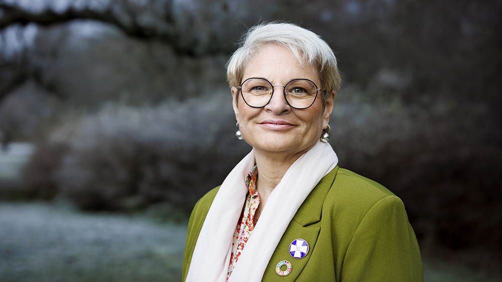 Sineva Ribeiro, ordförande för Vårdförbundet. Foto: Emma Larsson